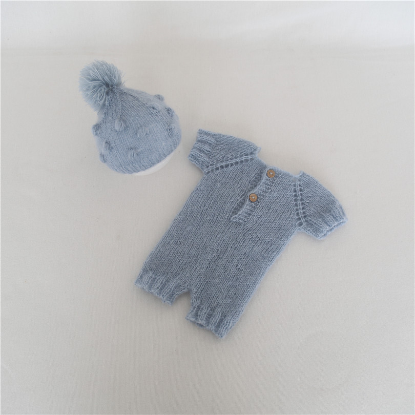 Baby Hat Beanie - Cute Newborn Pant and Hat knitted