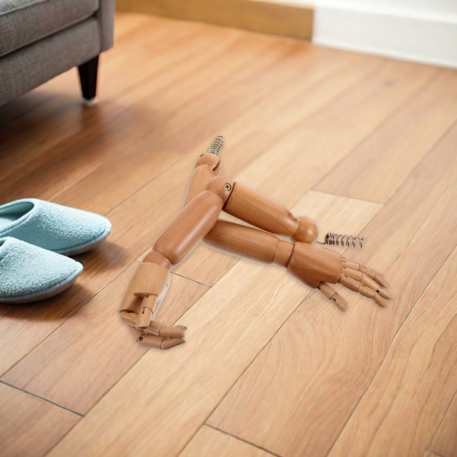 Baby Clothing Display - 1Pair Bionic Wooden Mannequin Arm Flexible