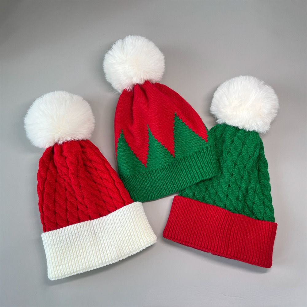 Winter Christmas Hat Fur Pom P - Baby Hat Beanie review and price