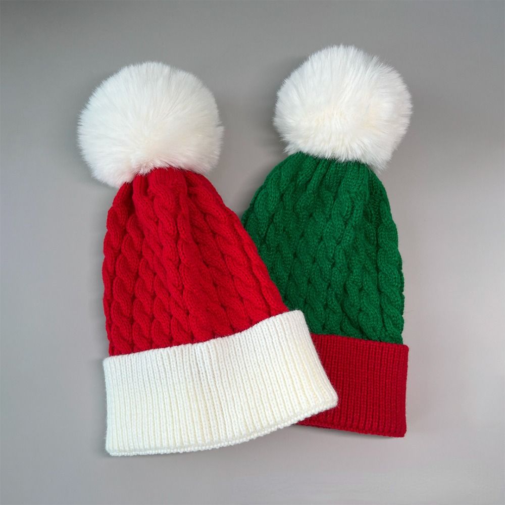 Winter Christmas Hat Fur Pom P - Baby Hat Beanie review and price