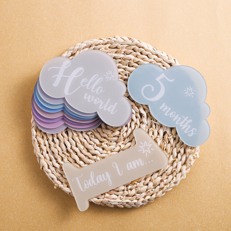1Set Baby Acrylic Number Miles - Newborn Gift Set review and price