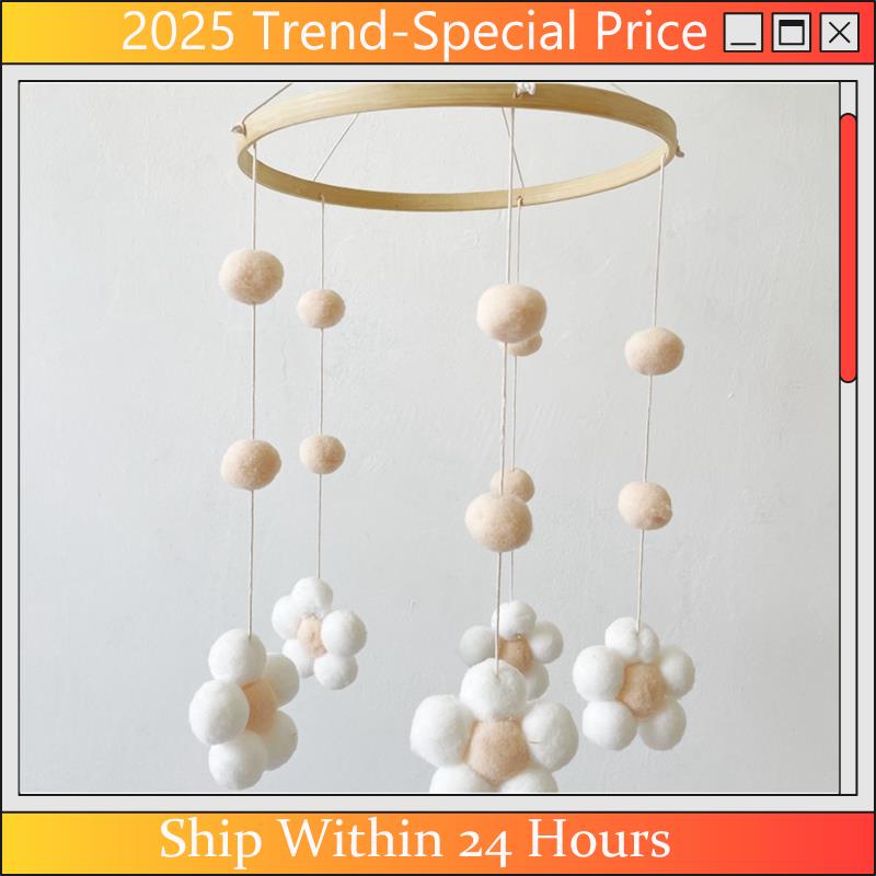 AA64 Nordic Fur Ball Flower Wi - Baby Clothing For Bed review and price