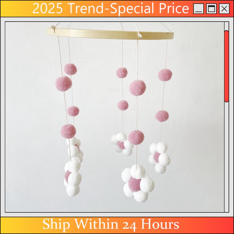 AA64 Nordic Fur Ball Flower Wi - Baby Clothing For Bed review and price