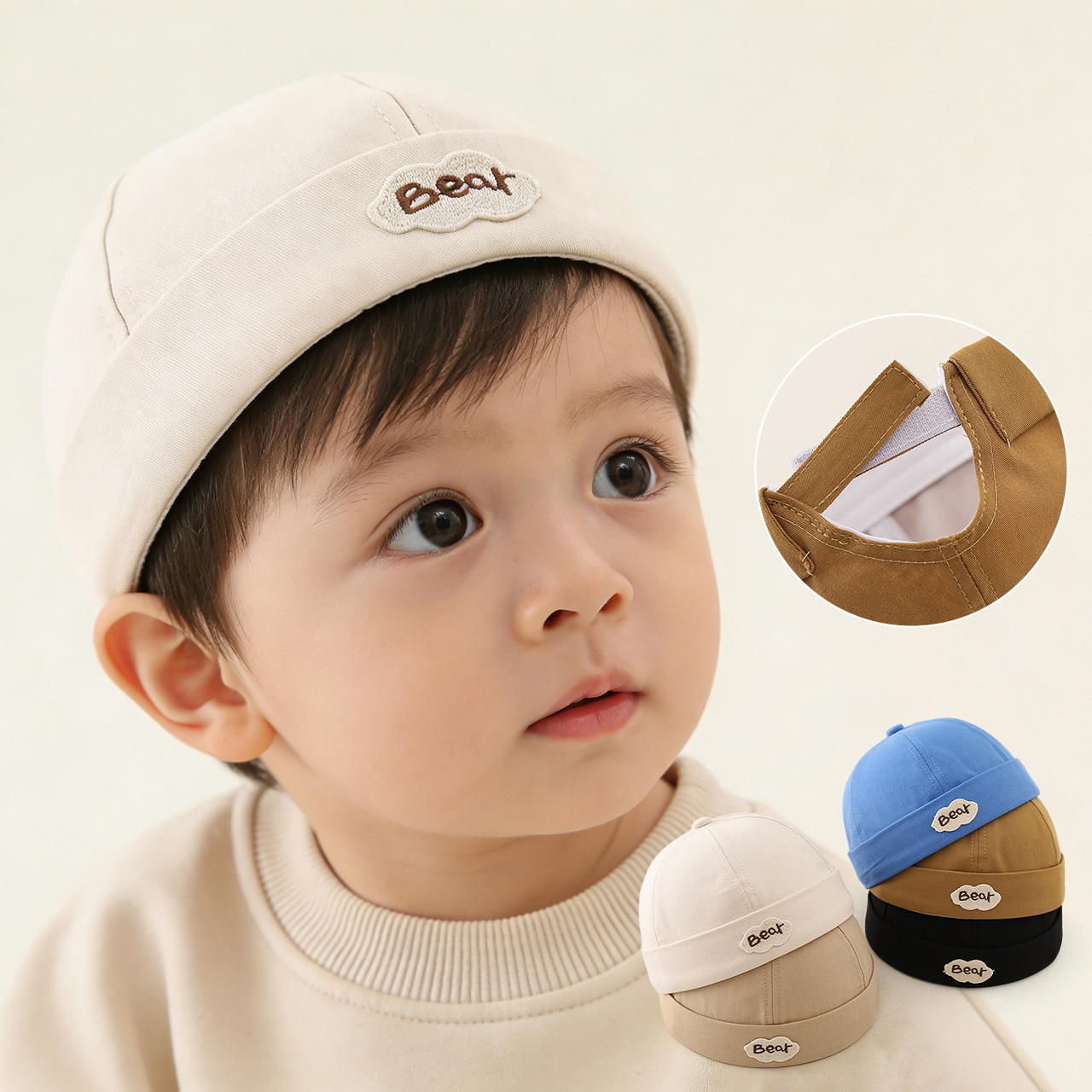 Cute Bear Baby Docker Hat Soli - Baby Hat Beanie review and price