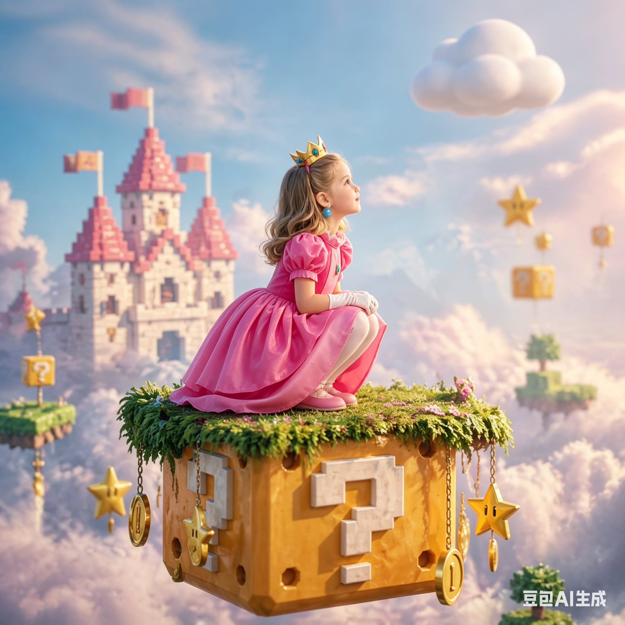 Princess Peach Style Dress Up  - Newborn Gift Set review and price