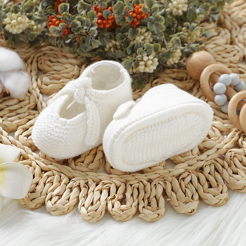 Newborn Baby Shoes Knitted Inf - Baby Clothing For Bed review and price