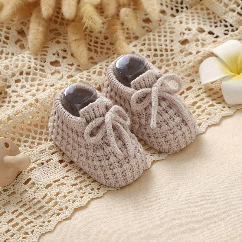 Newborn Baby Shoes Knitted Inf - Baby Clothing For Bed review and price