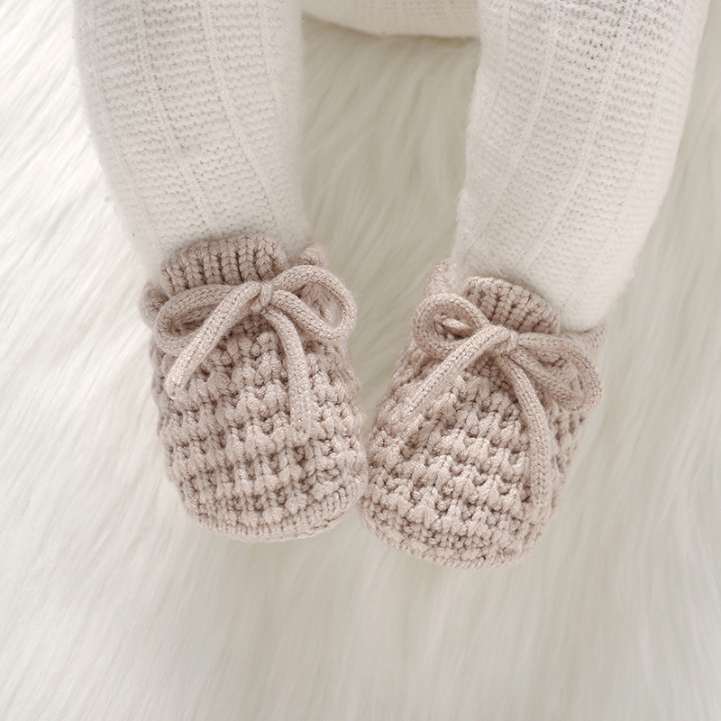 Newborn Baby Shoes Knitted Inf - Baby Clothing For Bed review and price