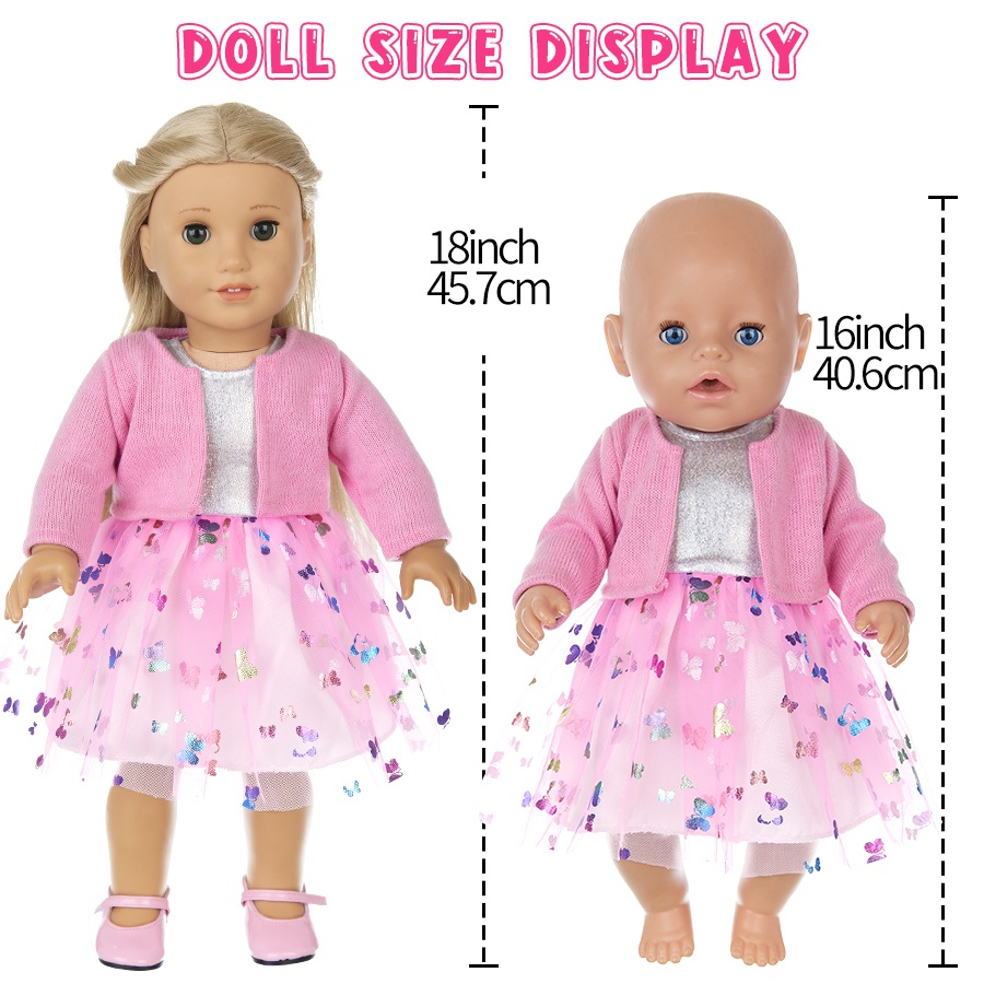 Doll Clothes for 16-18Inch 40- - Baby Clothing For Girls review and price
