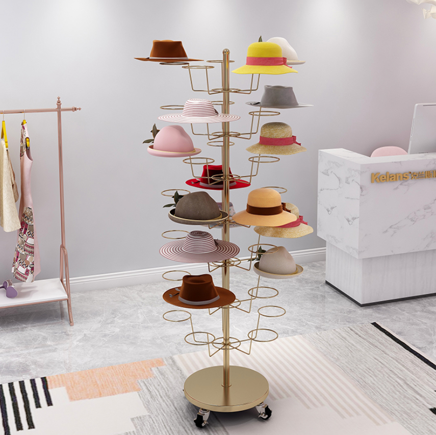 New hat display booth hat rack - Baby Clothing Display review and price
