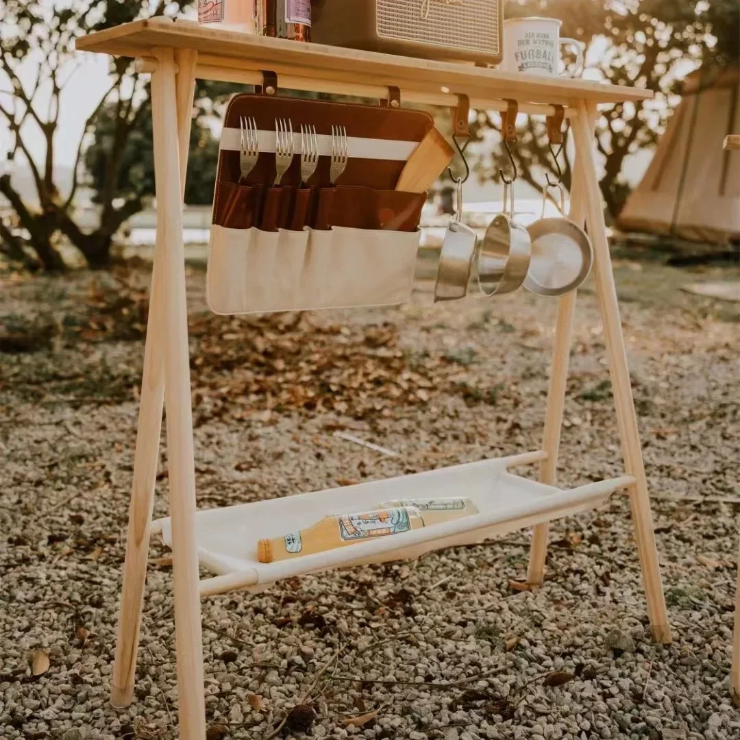 Solid wood portable hook rack  - Baby Clothing Display review and price