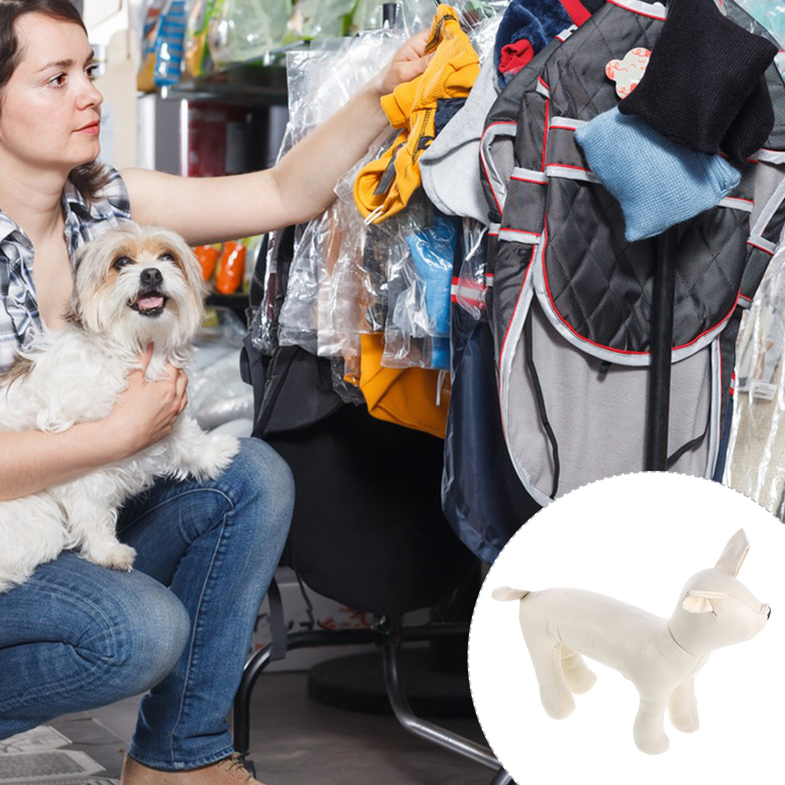 Sturdy Pet Dog Mannequin Reali - Baby Clothing Display review and price