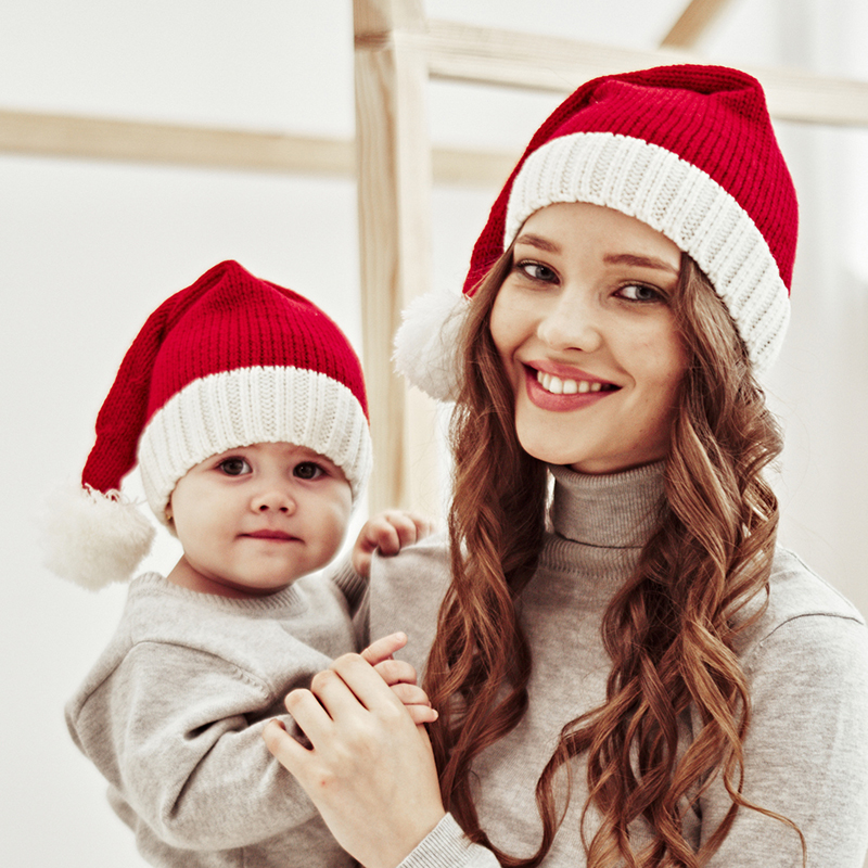 Knitted Baby Christmas Hat Cut - Baby Hat Beanie review and price