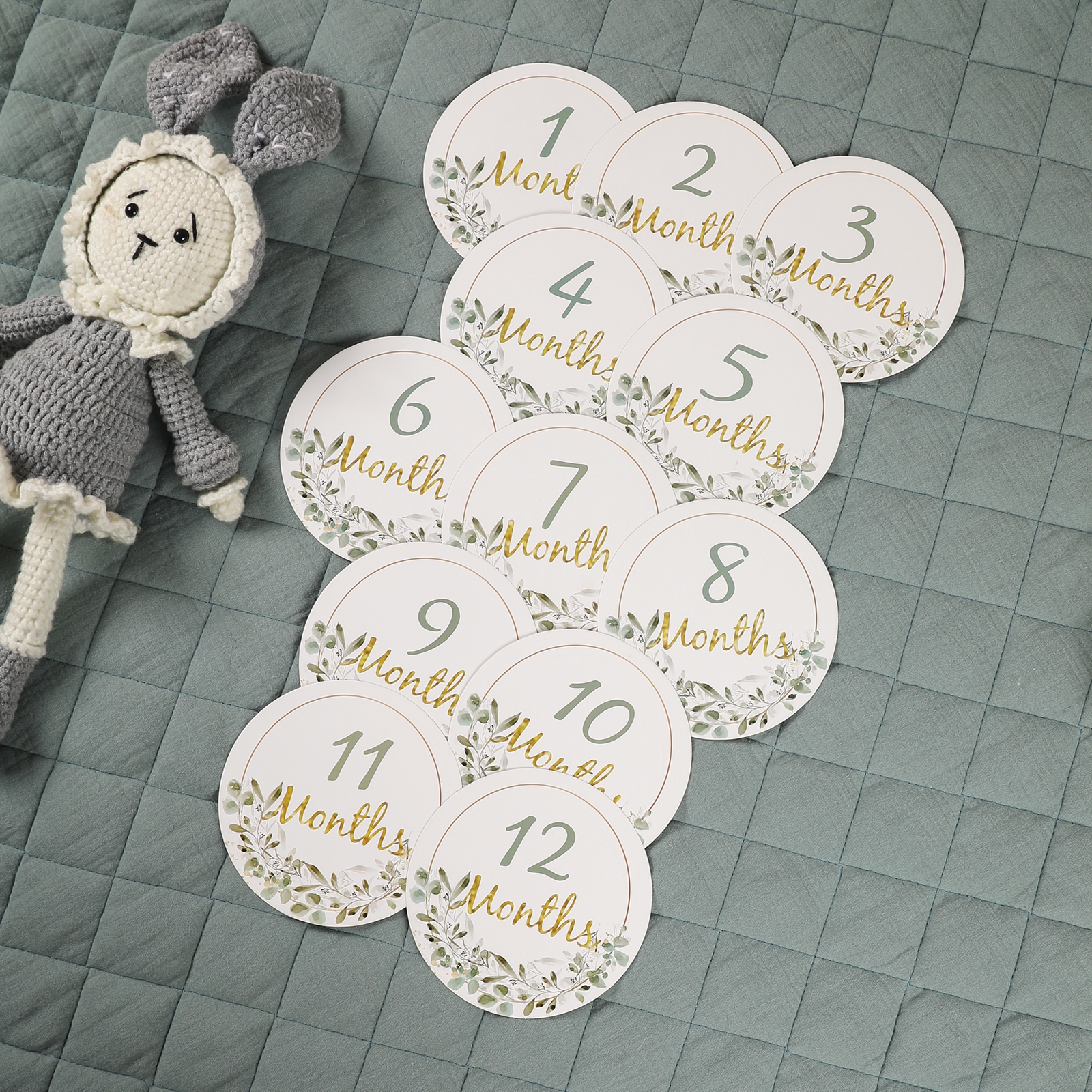 Baby Milestone Number Monthly  - Newborn Gift Set review and price
