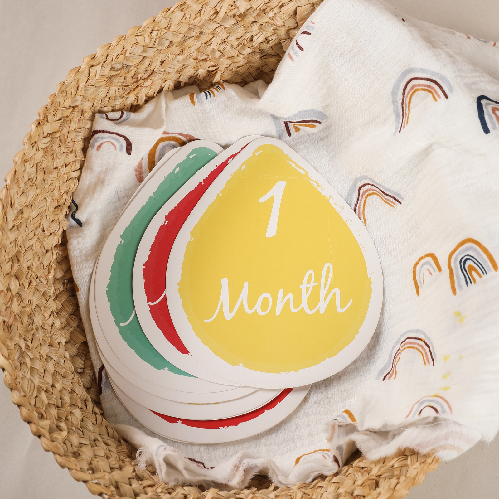 Baby Milestone Number Monthly  - Newborn Gift Set review and price
