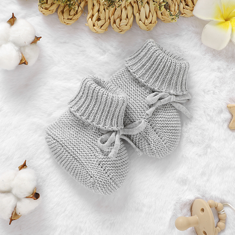 Infant Baby Shoes Knit Cotton  - Baby Clothing For Bed review and price