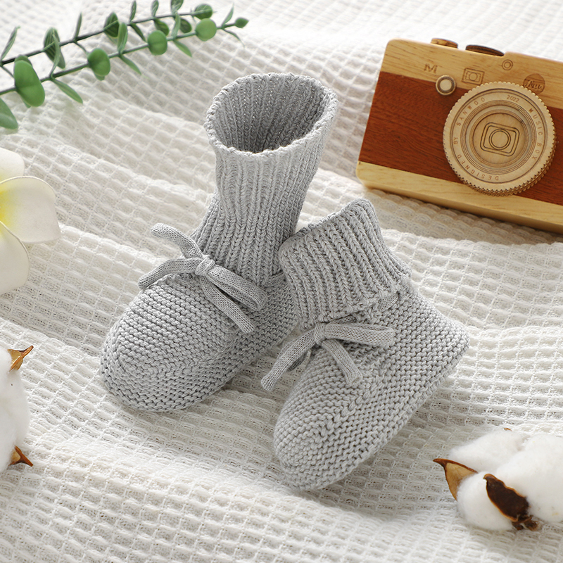 Infant Baby Shoes Knit Cotton  - Baby Clothing For Bed review and price