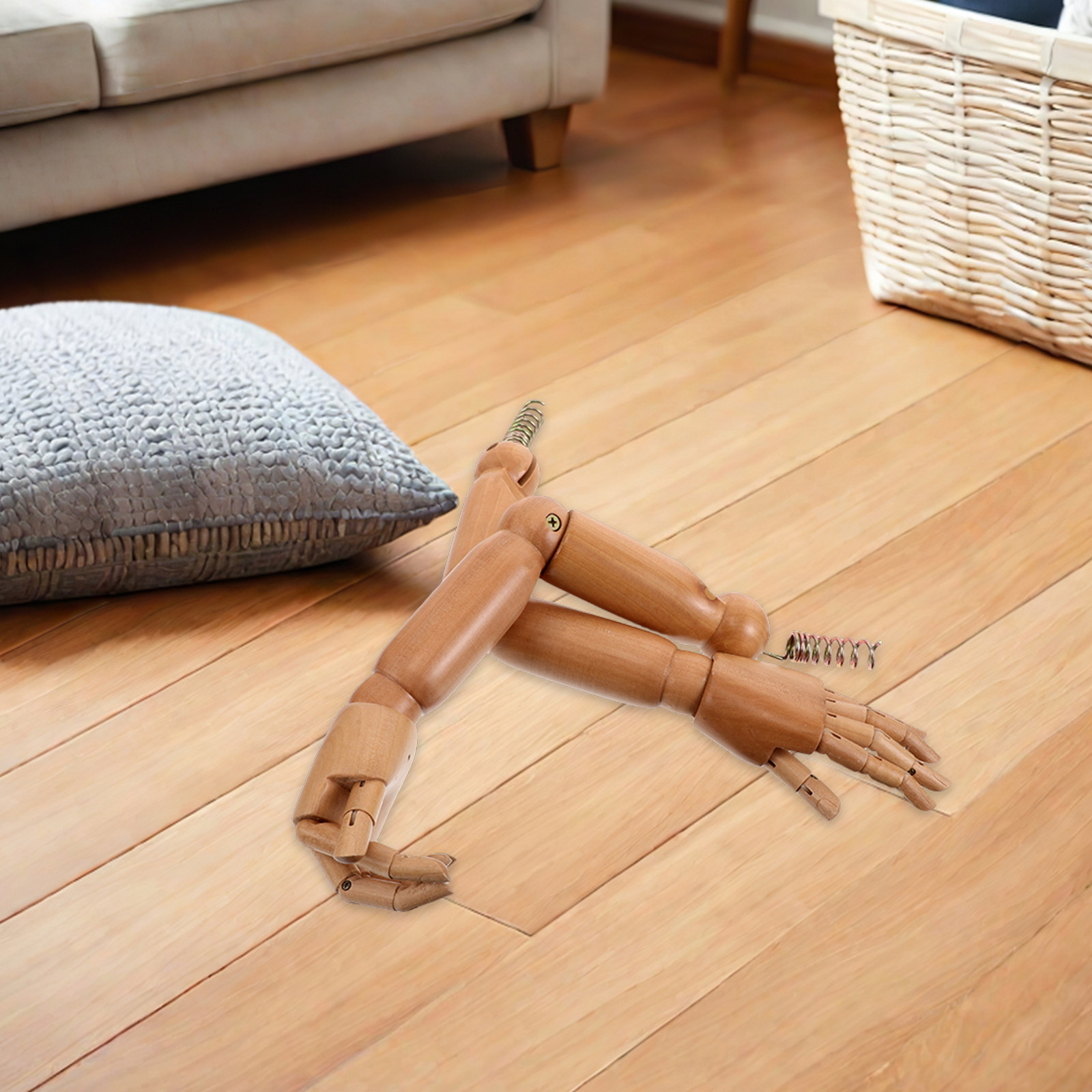 1Pair Bionic Wooden Mannequin  - Baby Clothing Display review and price