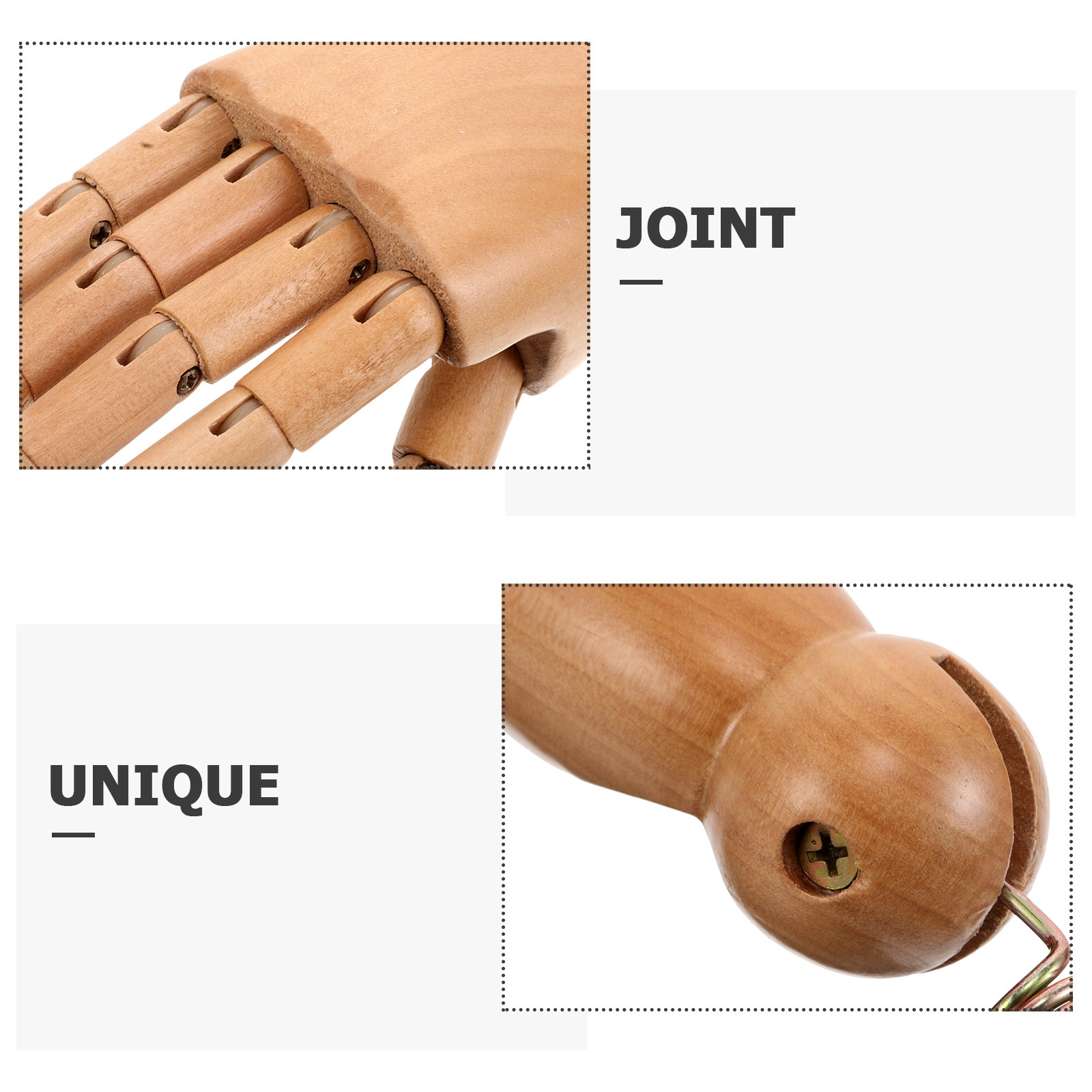 1Pair Bionic Wooden Mannequin  - Baby Clothing Display review and price